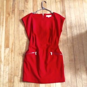 Michael Kors red mini dress